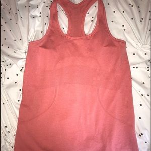 pink lululemon swiftly tank